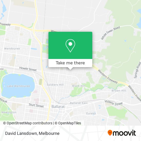David Lansdown map