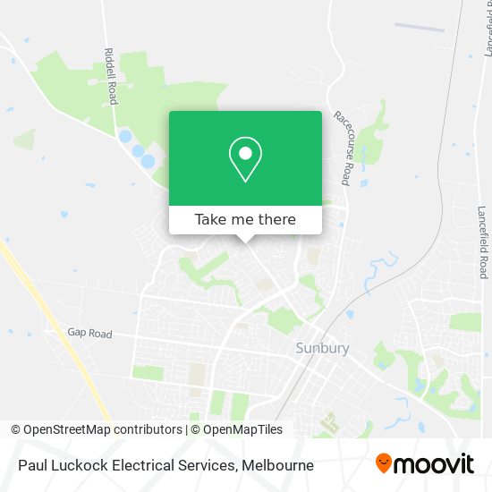 Paul Luckock Electrical Services map