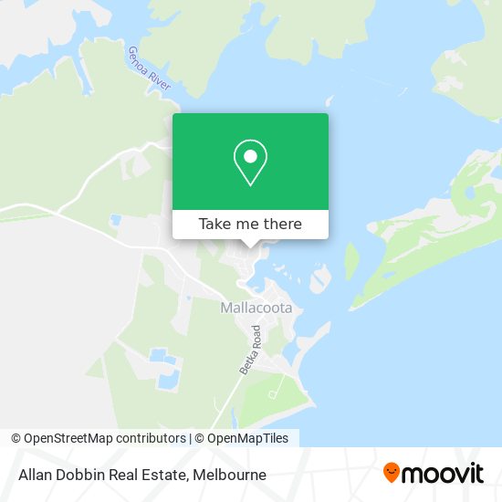 Allan Dobbin Real Estate map