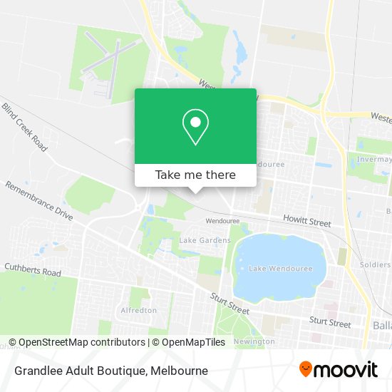 Grandlee Adult Boutique map