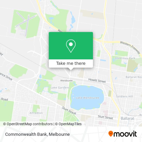 Commonwealth Bank map