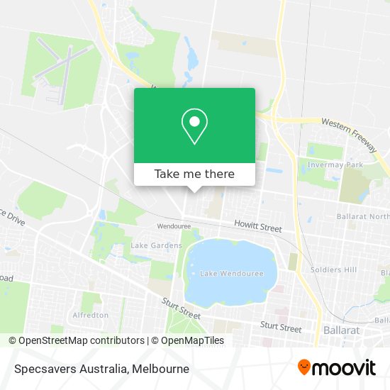 Specsavers Australia map