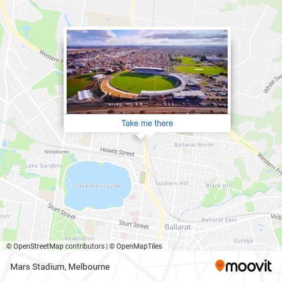 Mars Stadium map