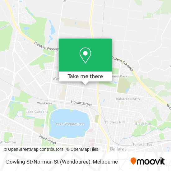 Dowling St / Norman St (Wendouree) map