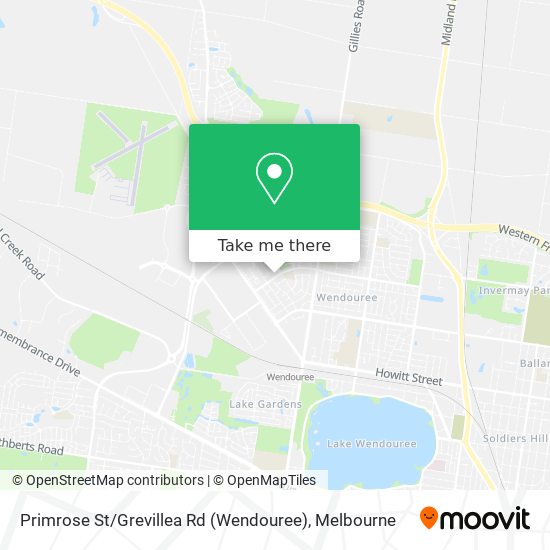Primrose St / Grevillea Rd (Wendouree) map