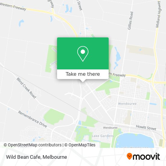 Wild Bean Cafe map