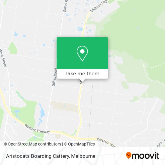 Aristocats Boarding Cattery map
