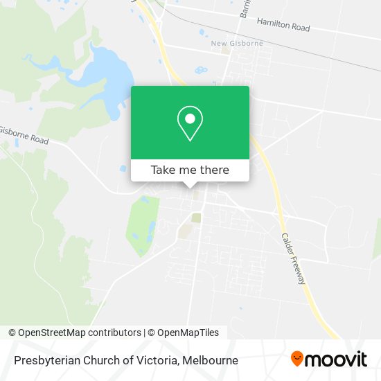 Presbyterian Church of Victoria map