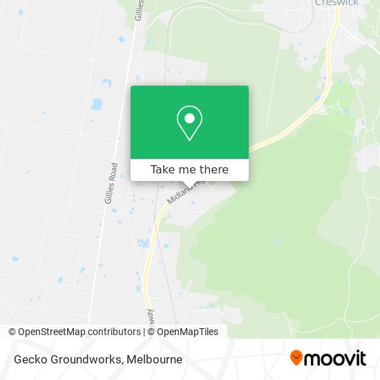 Gecko Groundworks map