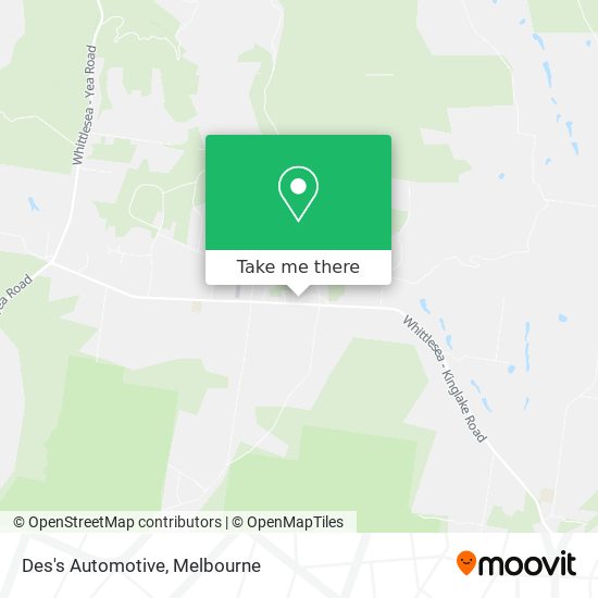 Des's Automotive map