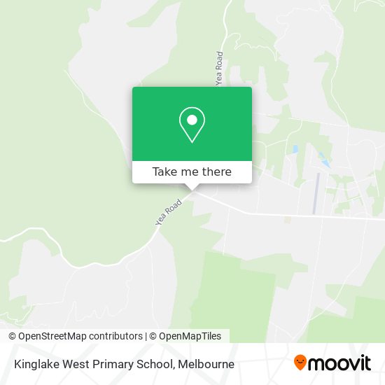 Kinglake West Primary School map