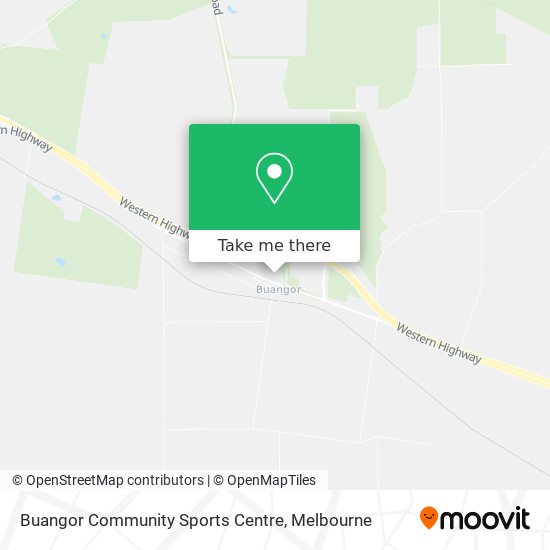 Buangor Community Sports Centre map