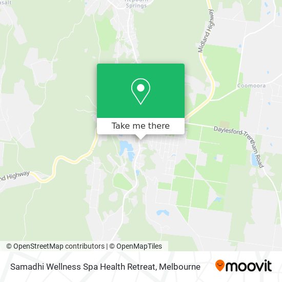 Samadhi Wellness Spa Health Retreat map