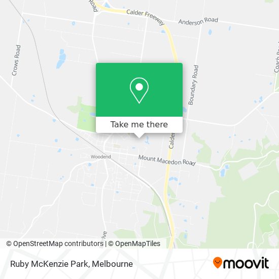 Ruby McKenzie Park map