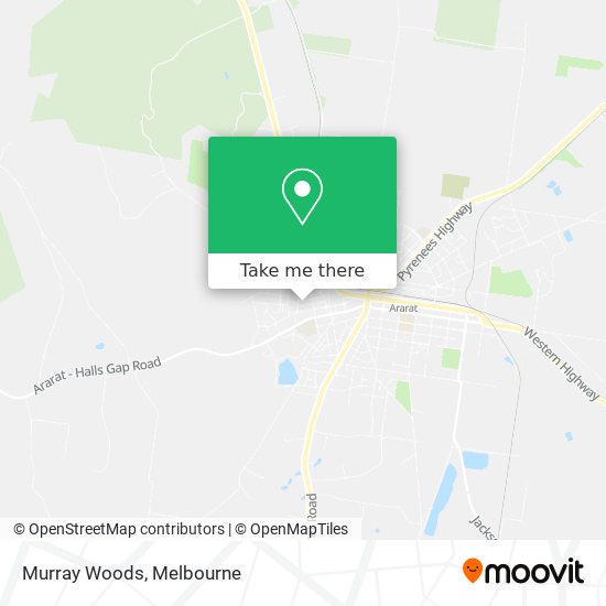 Murray Woods map