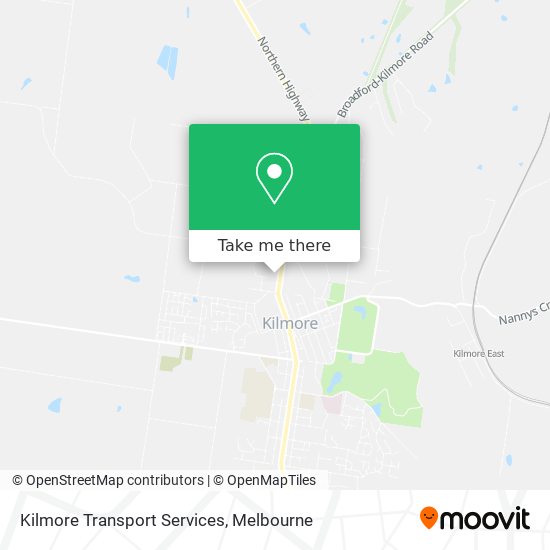 Kilmore Transport Services map