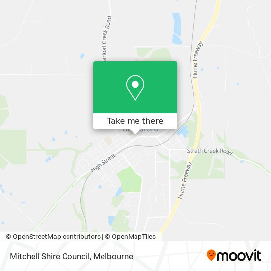 Mitchell Shire Council map