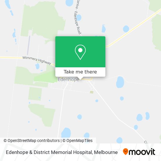 Edenhope & District Memorial Hospital map