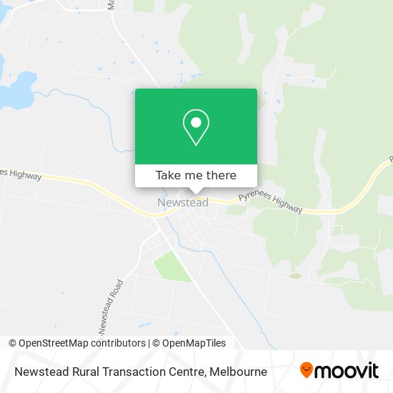 Newstead Rural Transaction Centre map