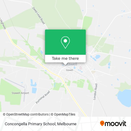 Concongella Primary School map