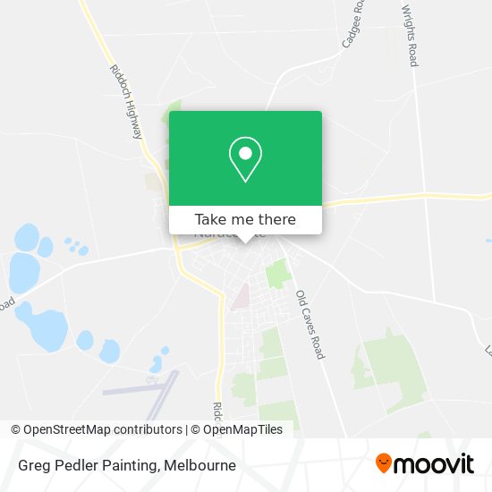 Greg Pedler Painting map
