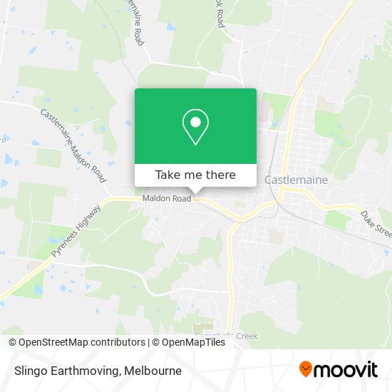 Slingo Earthmoving map