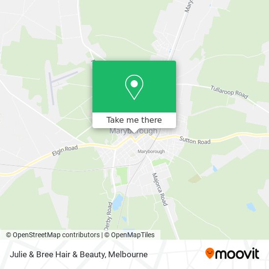 Julie & Bree Hair & Beauty map