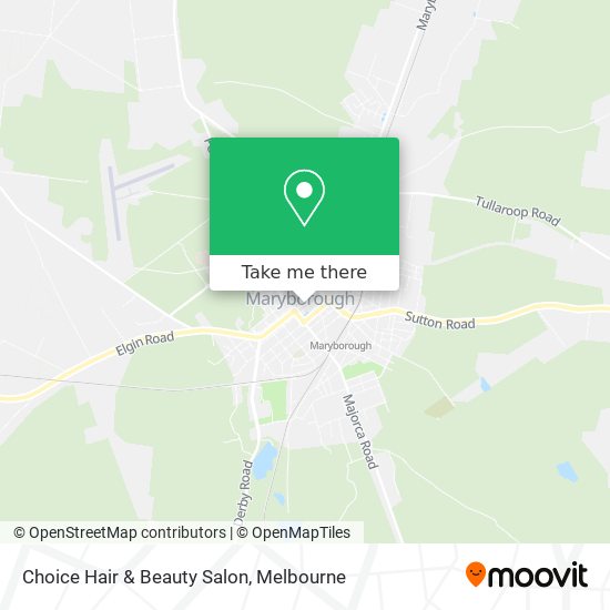Choice Hair & Beauty Salon map