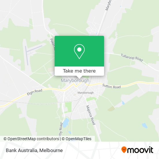 Bank Australia map