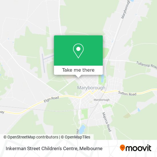 Inkerman Street Children's Centre map