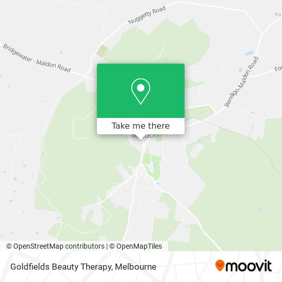 Goldfields Beauty Therapy map