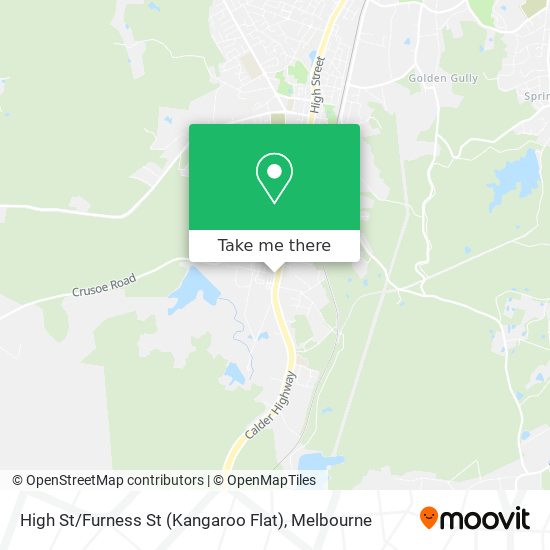 High St / Furness St (Kangaroo Flat) map