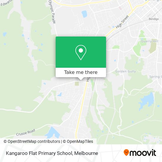 Kangaroo Flat Primary School map