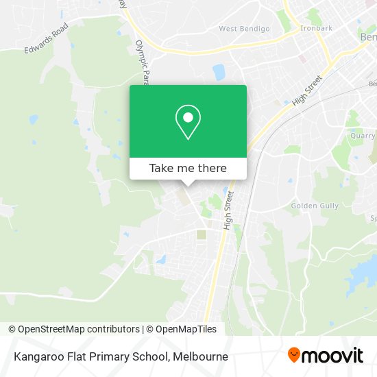 Kangaroo Flat Primary School map