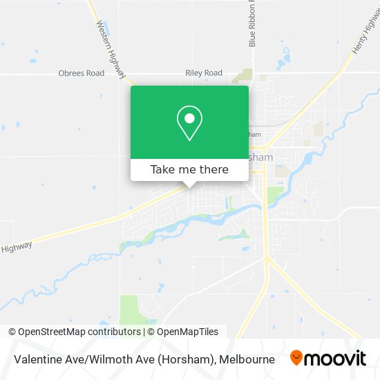 Valentine Ave / Wilmoth Ave (Horsham) map