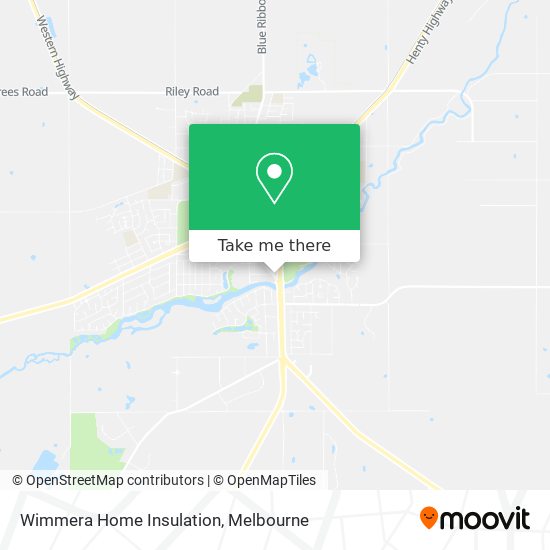 Mapa Wimmera Home Insulation