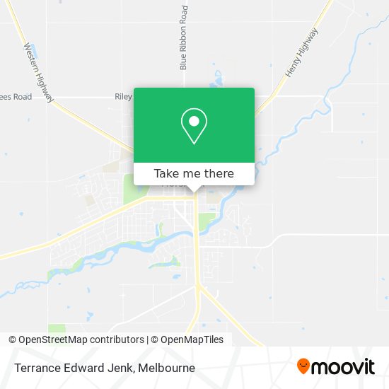 Terrance Edward Jenk map