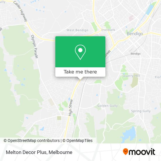 Melton Decor Plus map