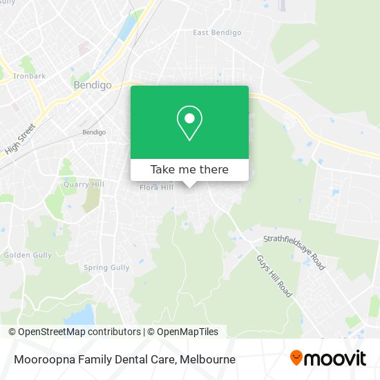 Mooroopna Family Dental Care map
