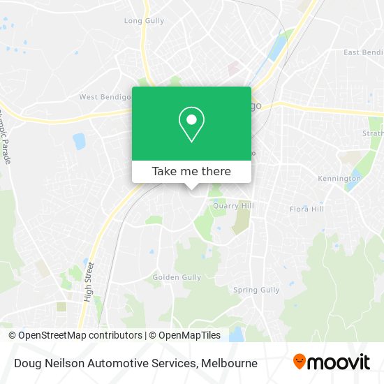 Doug Neilson Automotive Services map