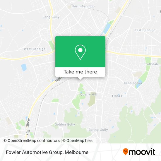 Fowler Automotive Group map