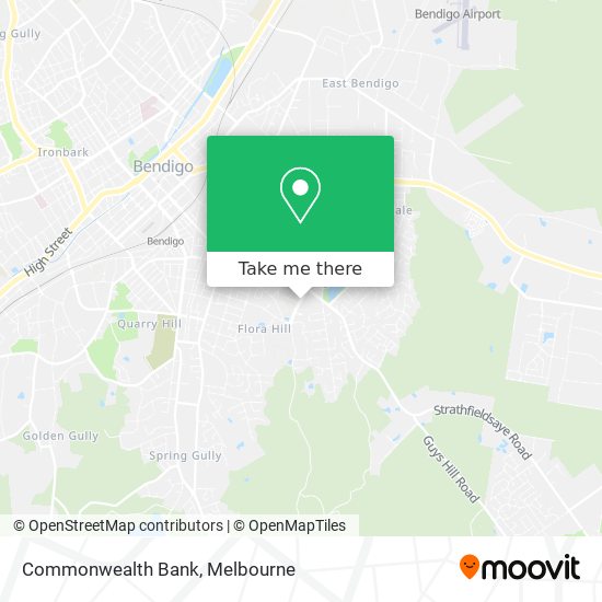 Commonwealth Bank map