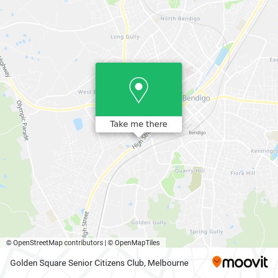 Golden Square Senior Citizens Club map