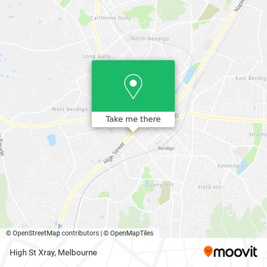 High St Xray map