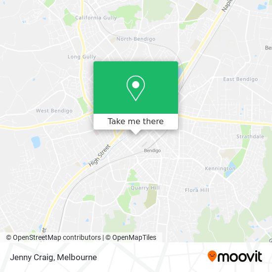 Jenny Craig map