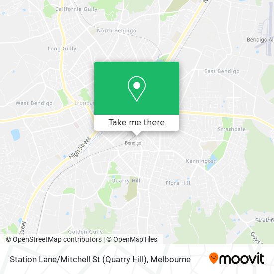 Station Lane / Mitchell St (Quarry Hill) map