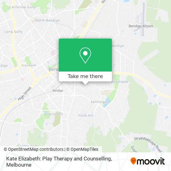 Mapa Kate Elizabeth: Play Therapy and Counselling