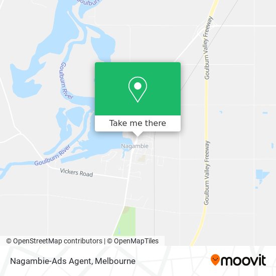 Nagambie-Ads Agent map