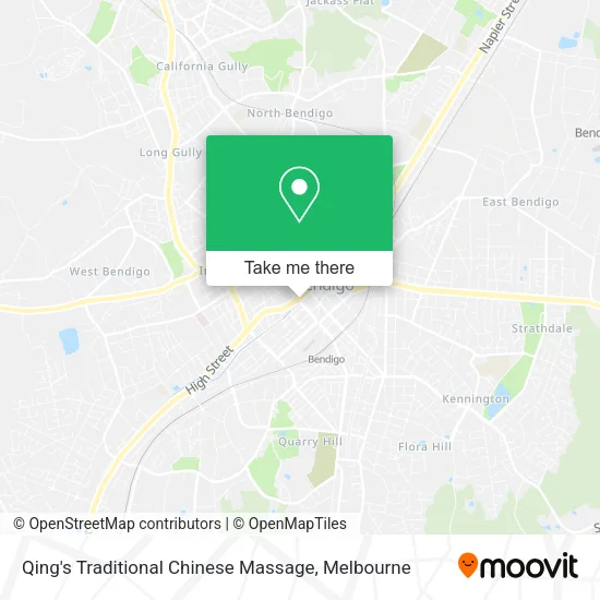 Qing's Traditional Chinese Massage map