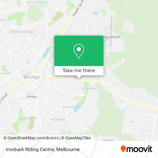 Ironbark Riding Centre map